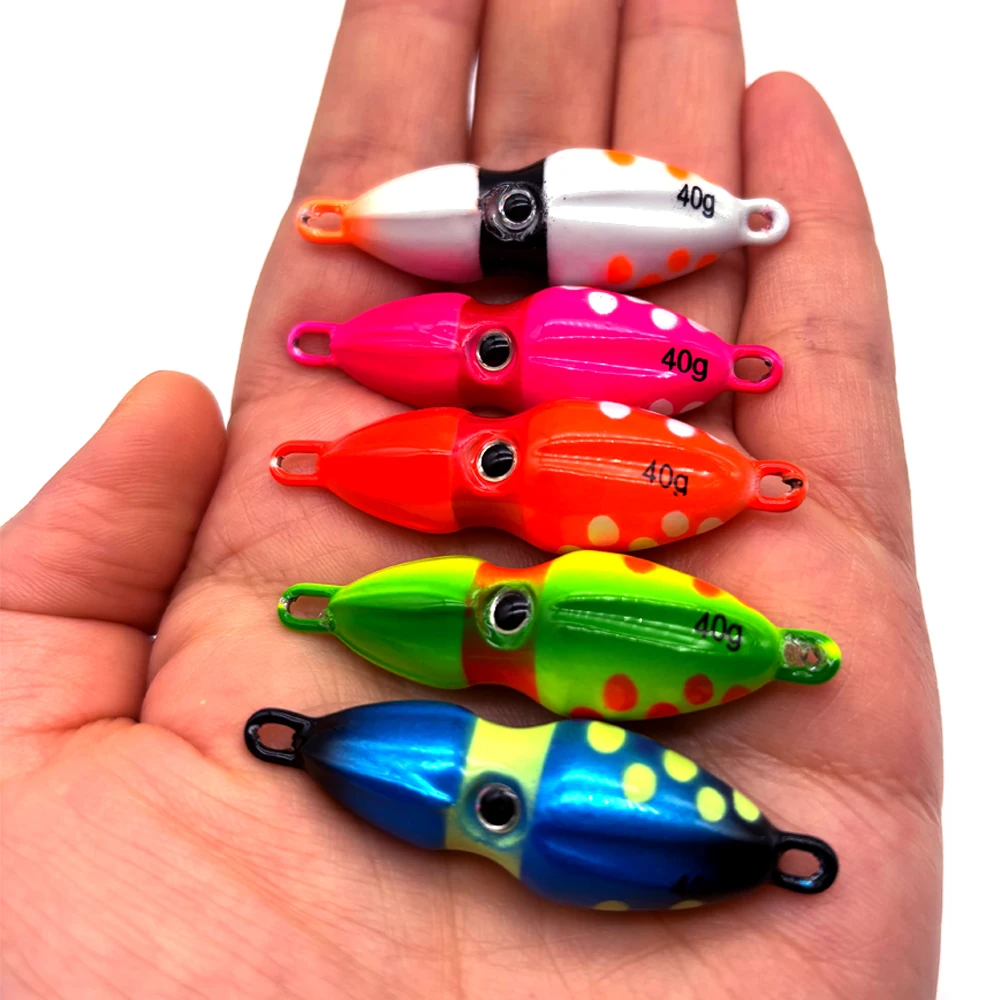 Señuelo jigging lento JEKeku de metal para agua salada - imagen 5