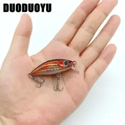 DUODUOYU Wobler Crankbait Mini – Señuelo para trucha y lubina