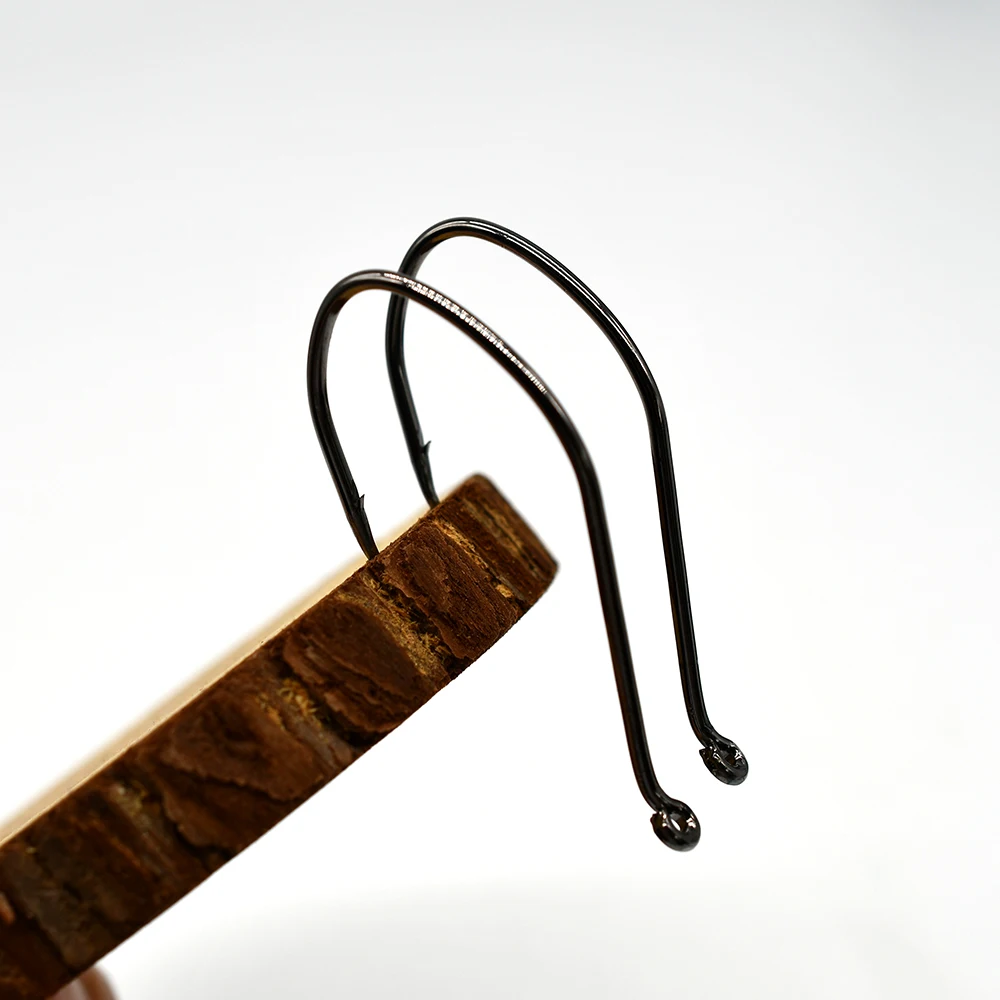 MNFT-anzuelos de pesca de pulpo, 30 piezas, color negro, de acero al carbono, tamaño 4/0 - imagen 5