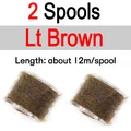 2 Spools Lt Brown