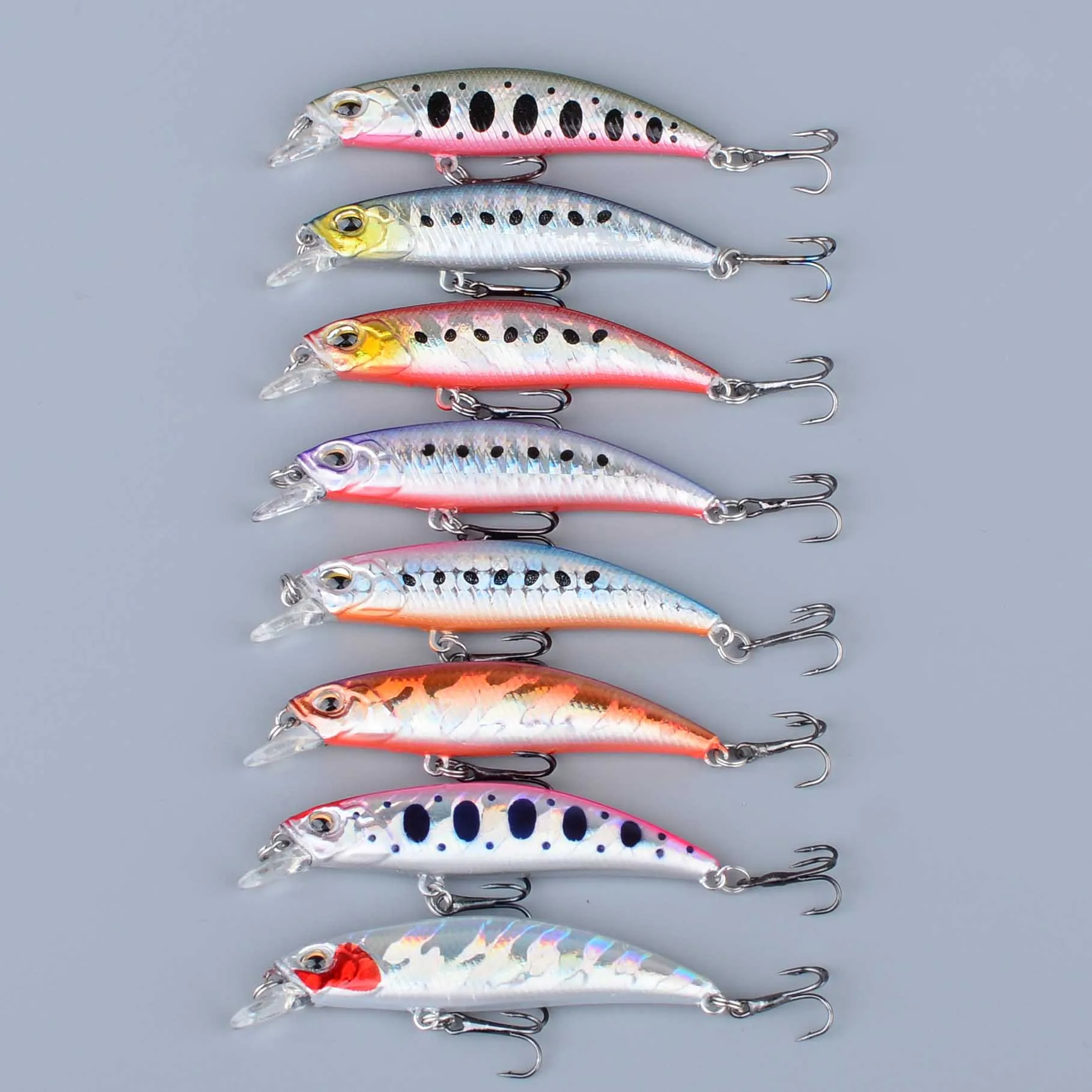 Señuelo minnow mini wobbler hundible para aguas profundas - imagen 4