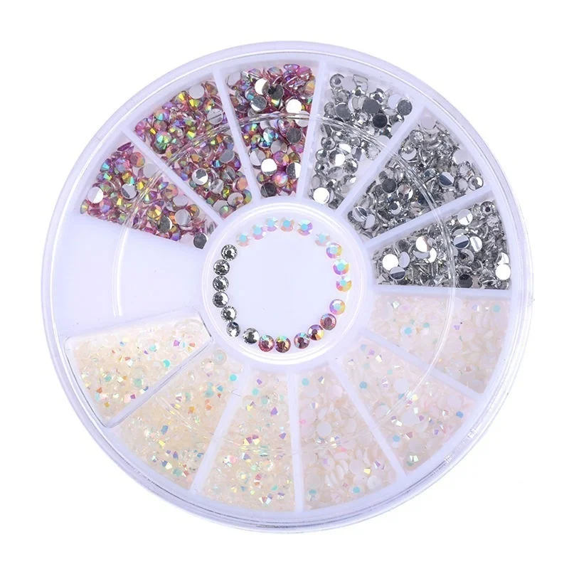 Variedad de colores y formas de las gemas