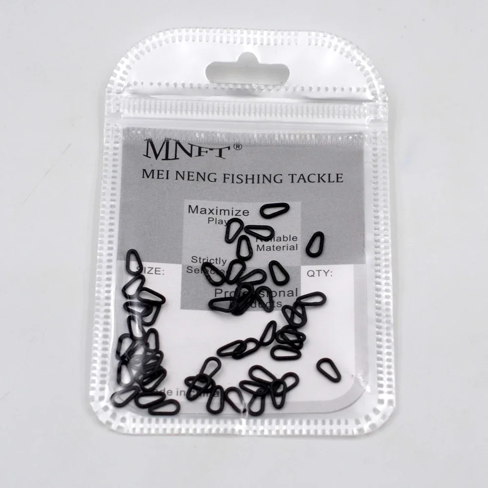MNFT-aparejos de pesca de carpa de cambio rápido, 25 piezas, aleación de cobre, giratorio negro mate, accesorios de aparejos de pesca - imagen 4