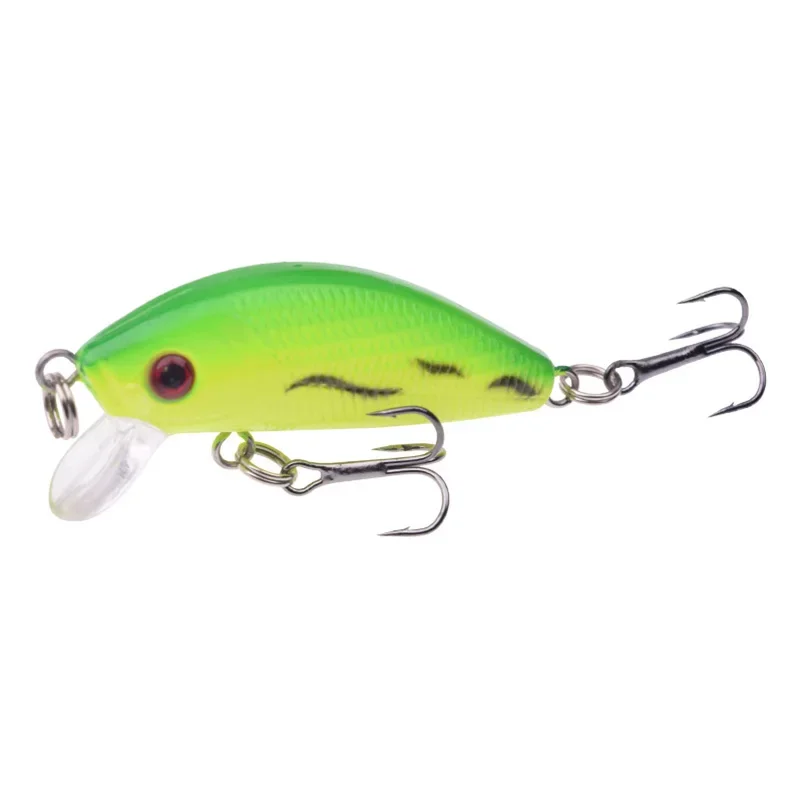Mini pececillo flotante Wobblers Señuelos de Pesca 5cm 3,8g trucha cebo duro de plástico Artificial Jerkbait Crankbait aparejos de pesca de lubina - imagen 5