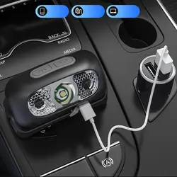 Luz LED de muñeca con sensor para pesca nocturna