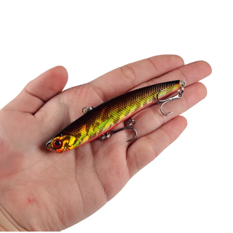 Señuelo de pesca VIB, cebo artificial, Wobbler de vibración, capa de natación completa, Vibe de 9,5 cm, cebos duros, Vibe de hundimiento, 1 pieza, 23G - imagen 4