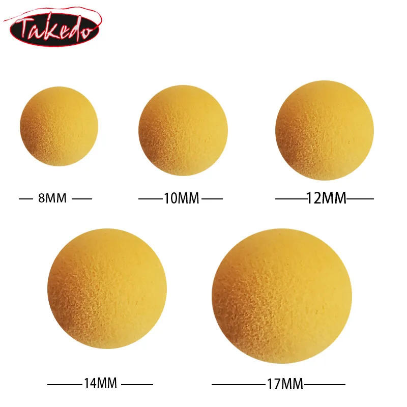 TAKEDO-cebos artificiales con forma de bola flotante, Boilies POP UPS de 14MM de 20 piezas, señuelo de carpa, Bola de pesca de carpa europea, cebo todo para pesca - imagen 2