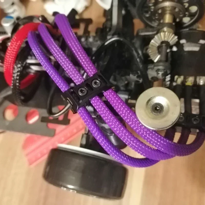 Mangas trenzadas de PET aisladas, 1/2/3/5/10/20/30/50M, 10mm, funda de Cable expandible de alta densidad, Protector trenzado para cables - imagen 5