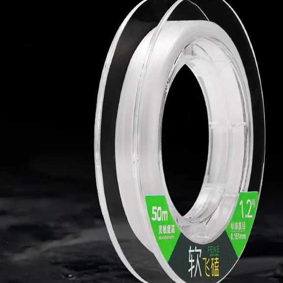 Línea de Pesca de fuerza fuerte, Sedal Ultra suave, sin rodadura, de nailon, accesorios de Pesca - imagen 2