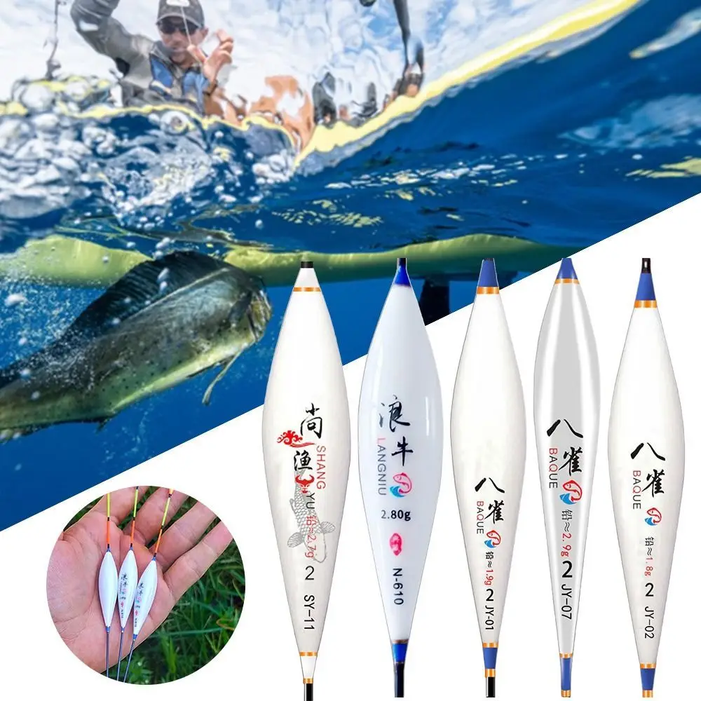Boya de pesca llamativa, accesorios de plástico, aparejos cortos, carpa cruciana, alta sensibilidad, invierno, 2/4 piezas - imagen 2