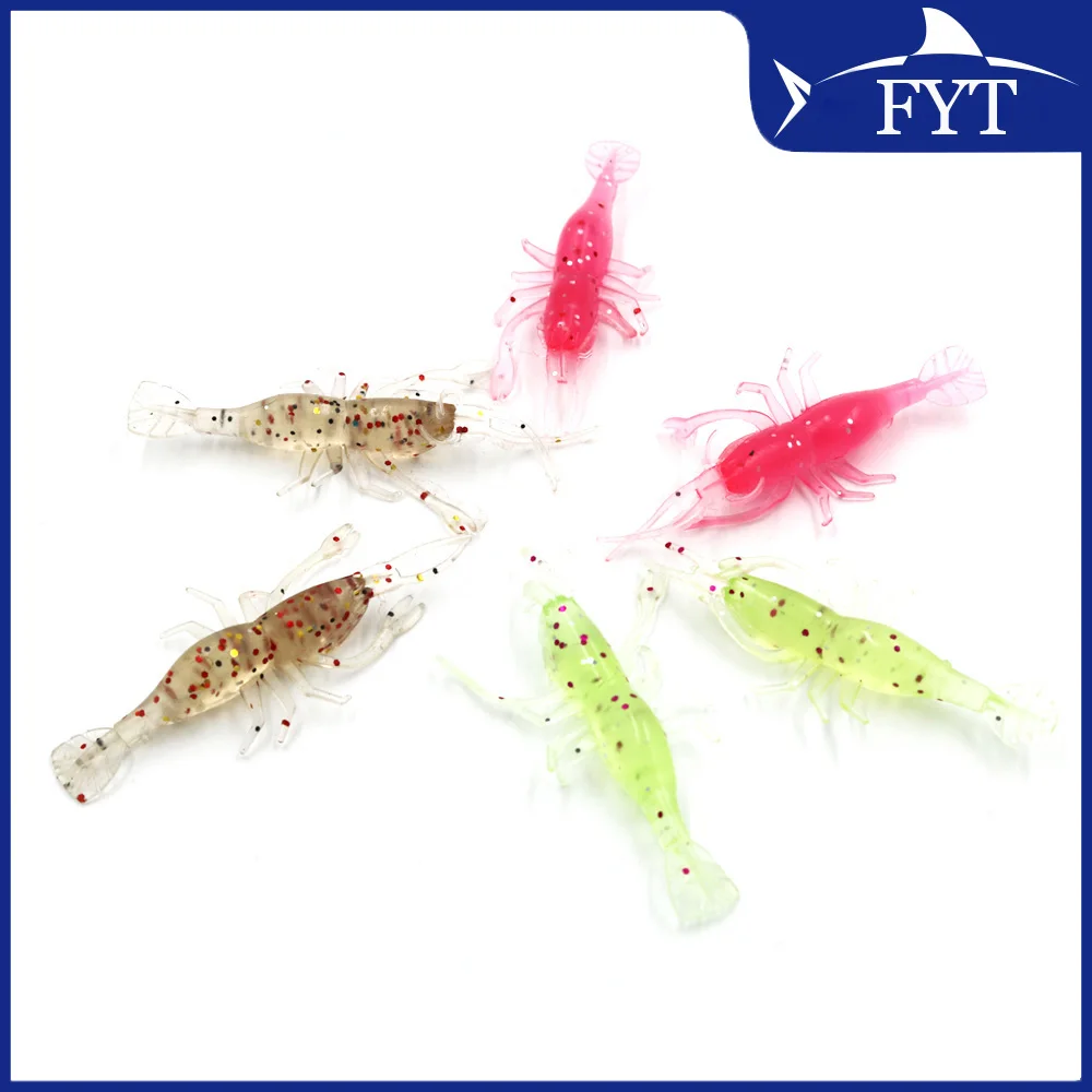 6 uds señuelo suave 3,5g 7,5 cm cebo suave cebo Artificial falso de alta calidad Wobblers de pesca con mosca accesorios de señuelo de pesca de silicona - imagen 2