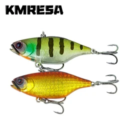 Señuelos de pesca de 60mm y 11,9g, cebo duro con vibración Artificial de largo flujo, Jerkbait, barra de pesca de agua de mar VIB