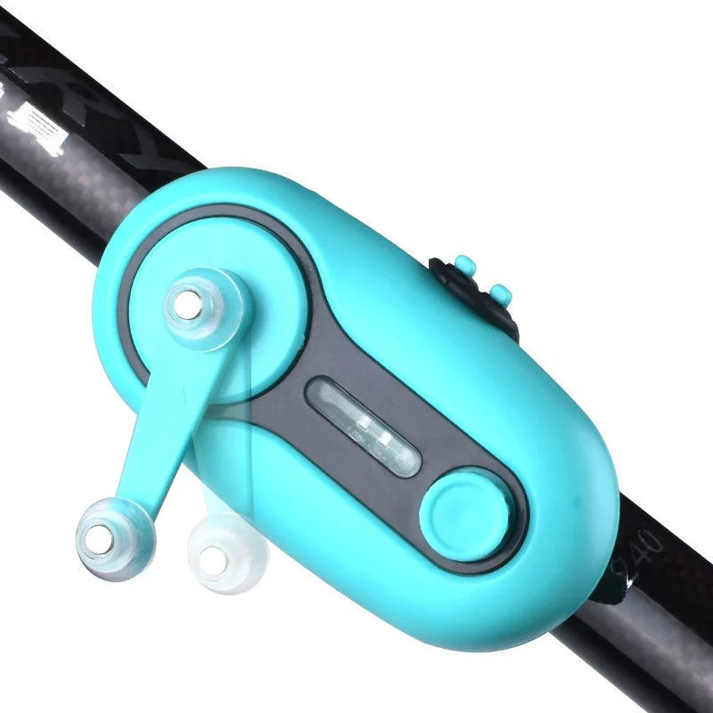 Alarma de picadura de pescado, alarma de pesca Universal, Mini sonido electrónico, luz LED, Bombilla de ahorro de energía, Clips en equipo de caña de pescar de mar - imagen 3