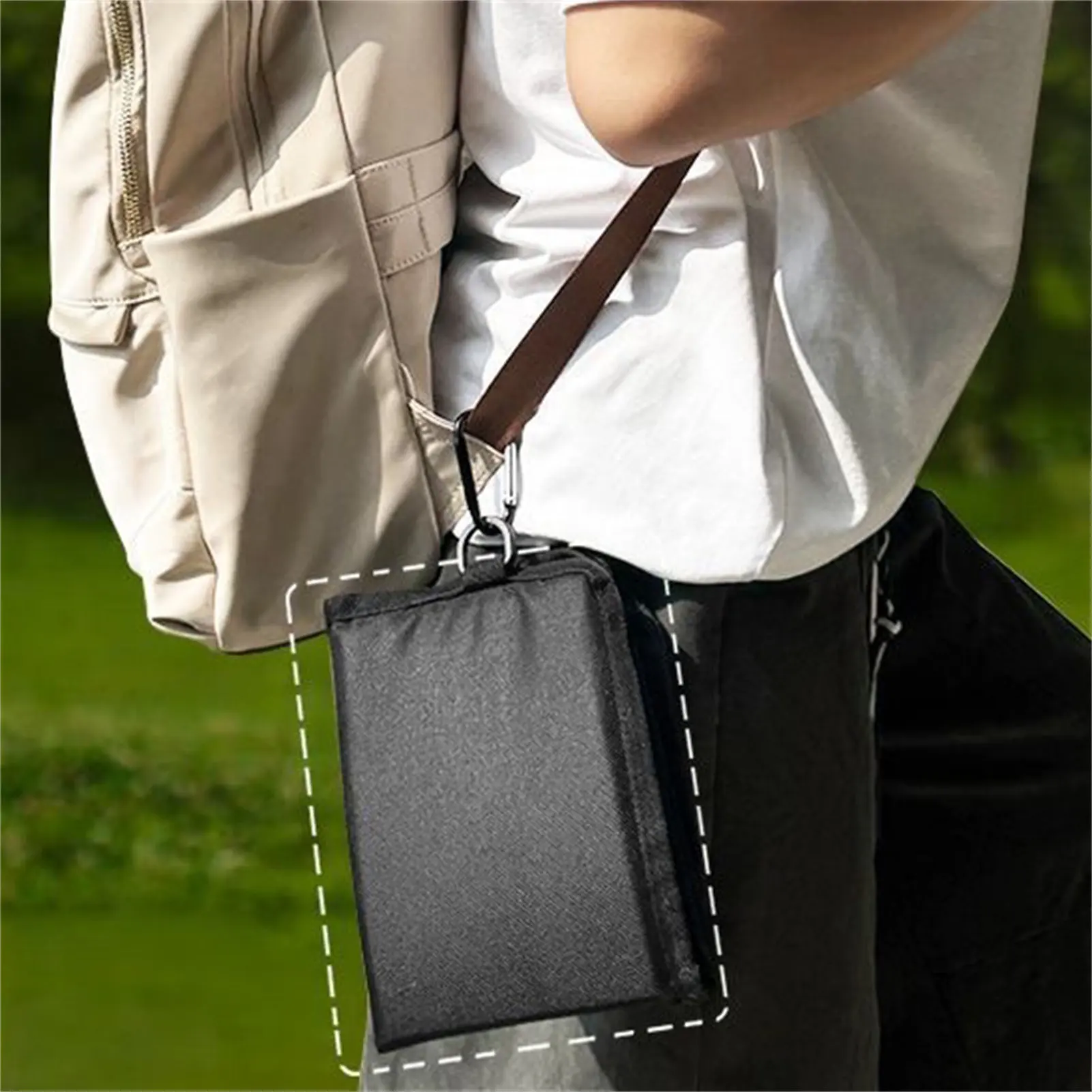 Cojín impermeable plegable Oxford para pesca y camping - imagen 4