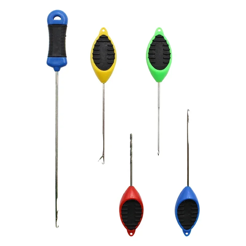 Boilies de pesca de carpa, aguja de cebado, aguja de puerta, Pellet, aparejo de pelo, herramientas de fabricación de empalme, accesorios de carga - imagen 2