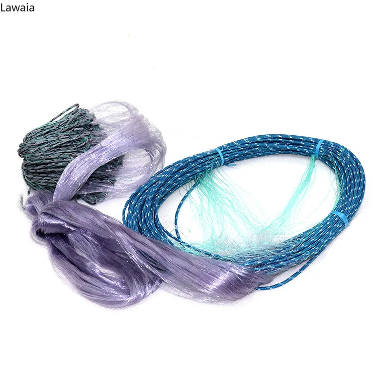 Lawaia-red de pesca de enmalle, monofilamento de nailon de 1,8x30m, Ojo pequeño, 2,5/3/3.5/4cm, red viscosa para peces, lago, Ola, estanque, pesca - imagen 4