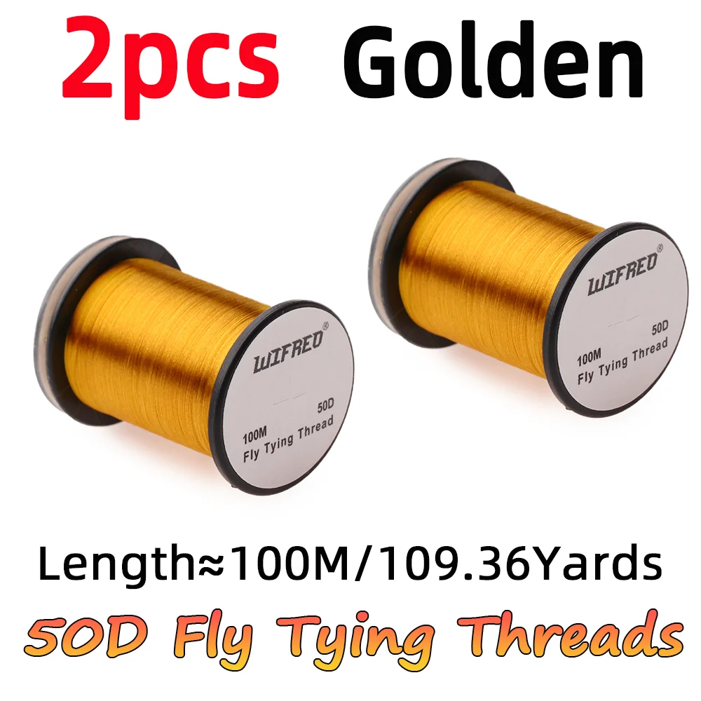 2pcs Golden