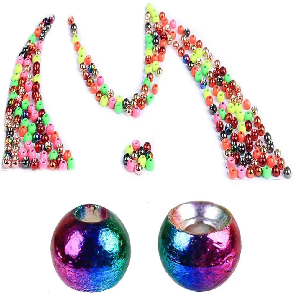 Cuentas de tungsteno de aleación Ungsten, bonito diseño, 2,0mm/2,5mm/2,8mm/3,3mm/3,5mm, Material para atado de moscas, aleación de tungsteno de pesca de alta calidad - imagen 2