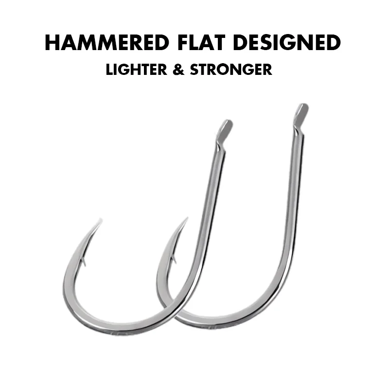 GAMAKATSU Chinu-barco de pesca de mar con púas blancas, anzuelo de punto compensado ultraafilado - imagen 5