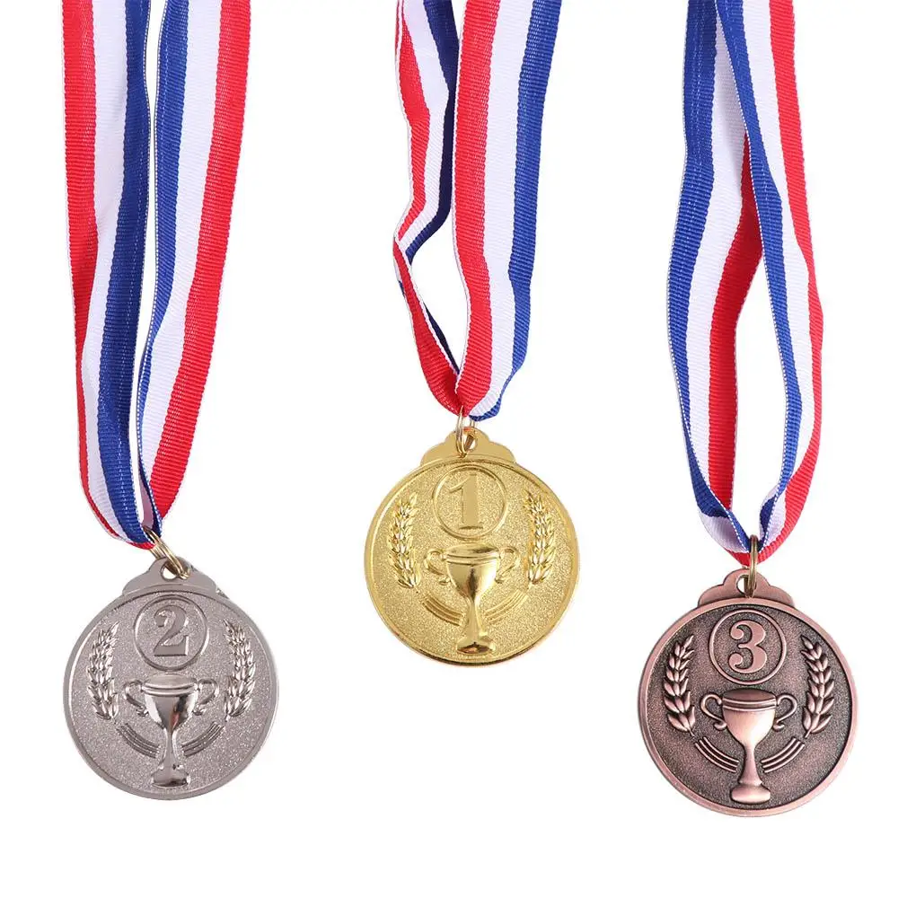 Ganador recompensa oro plata bronce medallas juego deportivo natación aleación de Zinc premio medallas baile correr competencia recompensas - imagen 3