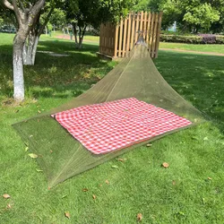 Mosquitera plegable para camping – Red ligera antimosquitos ajustable