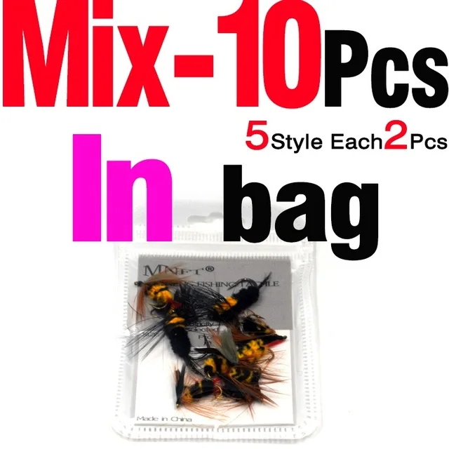 10Pcs  Mixed In Bag