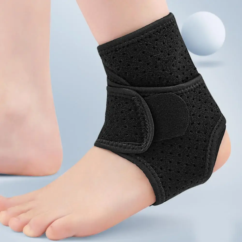 Tobillera de compresión ajustable para hombre y mujer, tobillera para el dolor en el pie, esguince de tobillo, tendinitis de Aquiles, 1 ud. - imagen 4