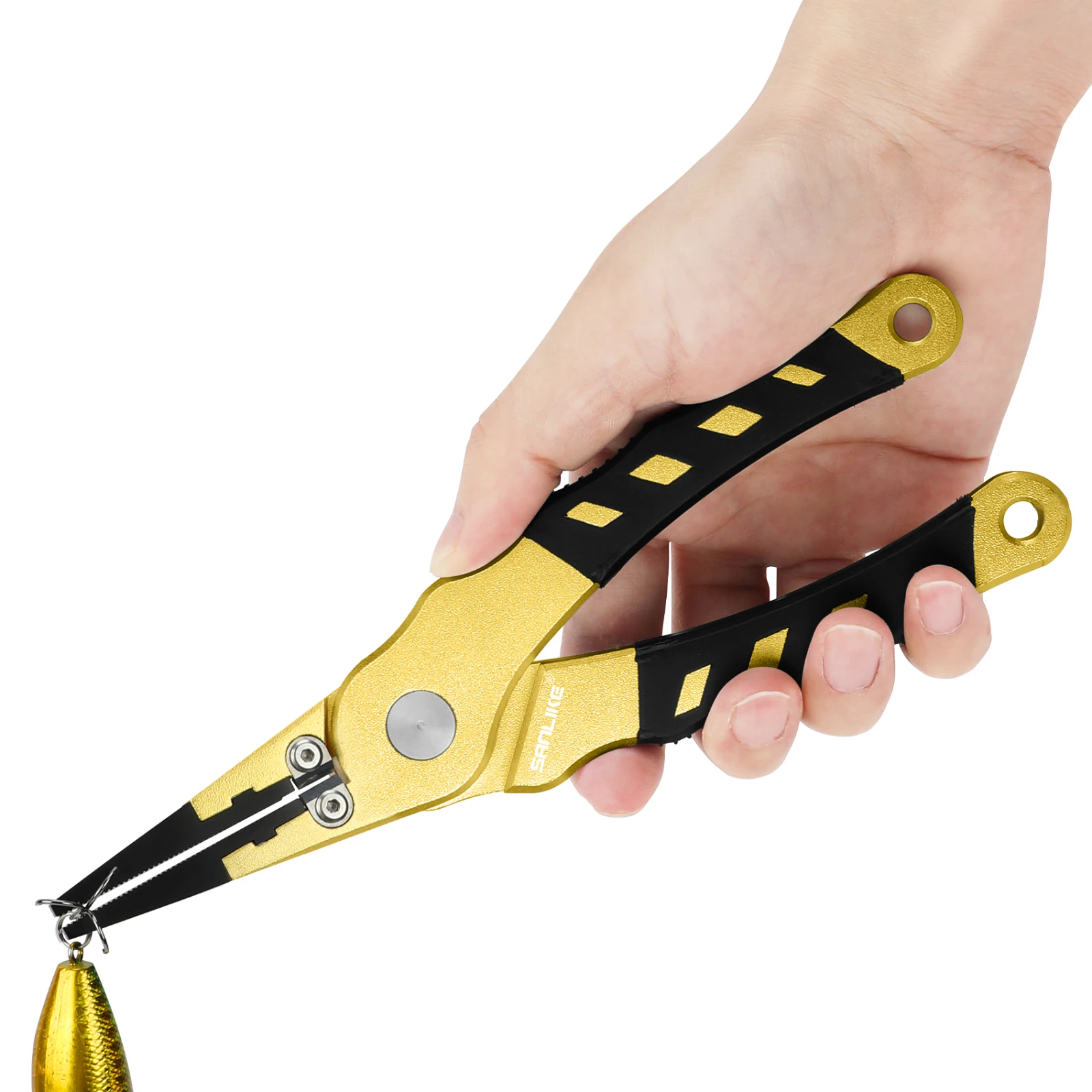 Sanlike Alicates de pesca con hoja carburo tungsteno corte PE - imagen 3