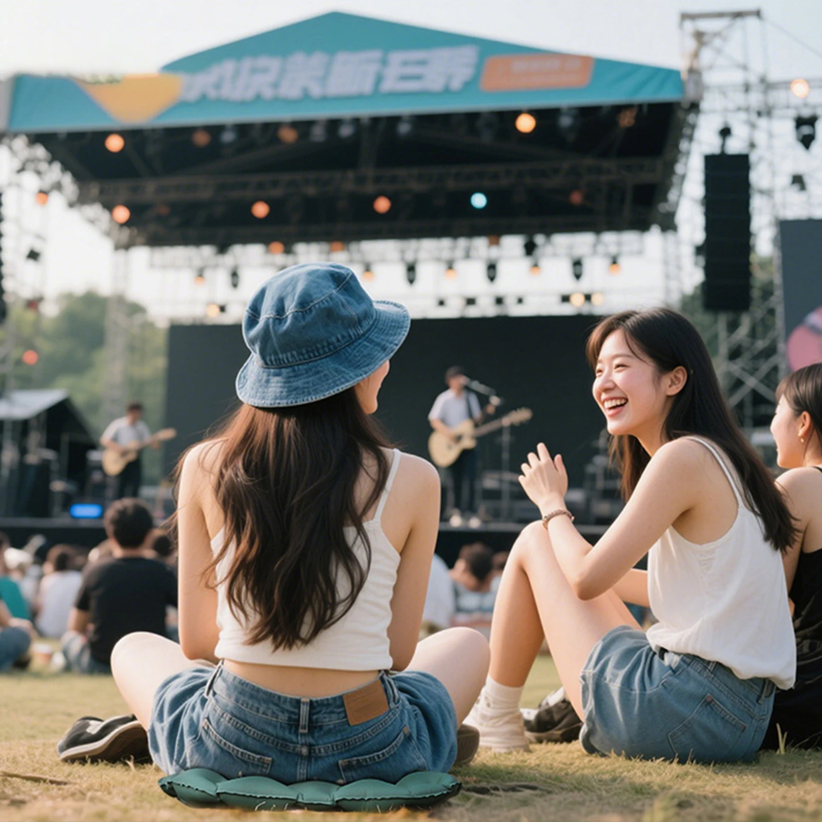 Estera de Camping portátil, asiento inflable plegable para exteriores, cojín de asiento a prueba de humedad para otoño e invierno, para acampar, senderismo y pesca - imagen 5