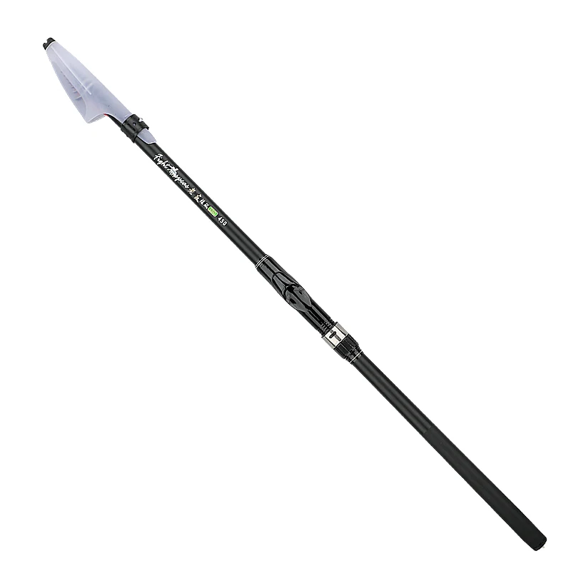Caña de pesca en roca portátil Old friend, 4,5 m, 5,3 m, 6,0 m, caña de carpa telescópica, caña de pescar de mar, caña alimentadora de Surf de fibra de carbono, caña giratoria - imagen 5