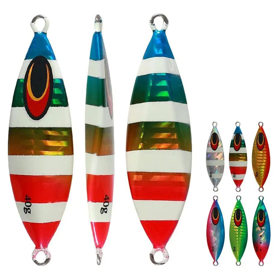 Señuelo Jigging Lento CASTFUN – Plantilla oscilante de metal