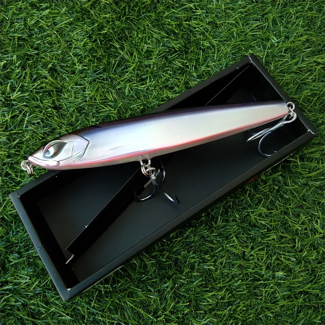 Noeby hundimiento Stickbait 160mm 75g 185mm 114g 205mm 154g señuelo de pesca cebo duro Artificial lápiz reforzado Señuelos de pesca de mar - imagen 5