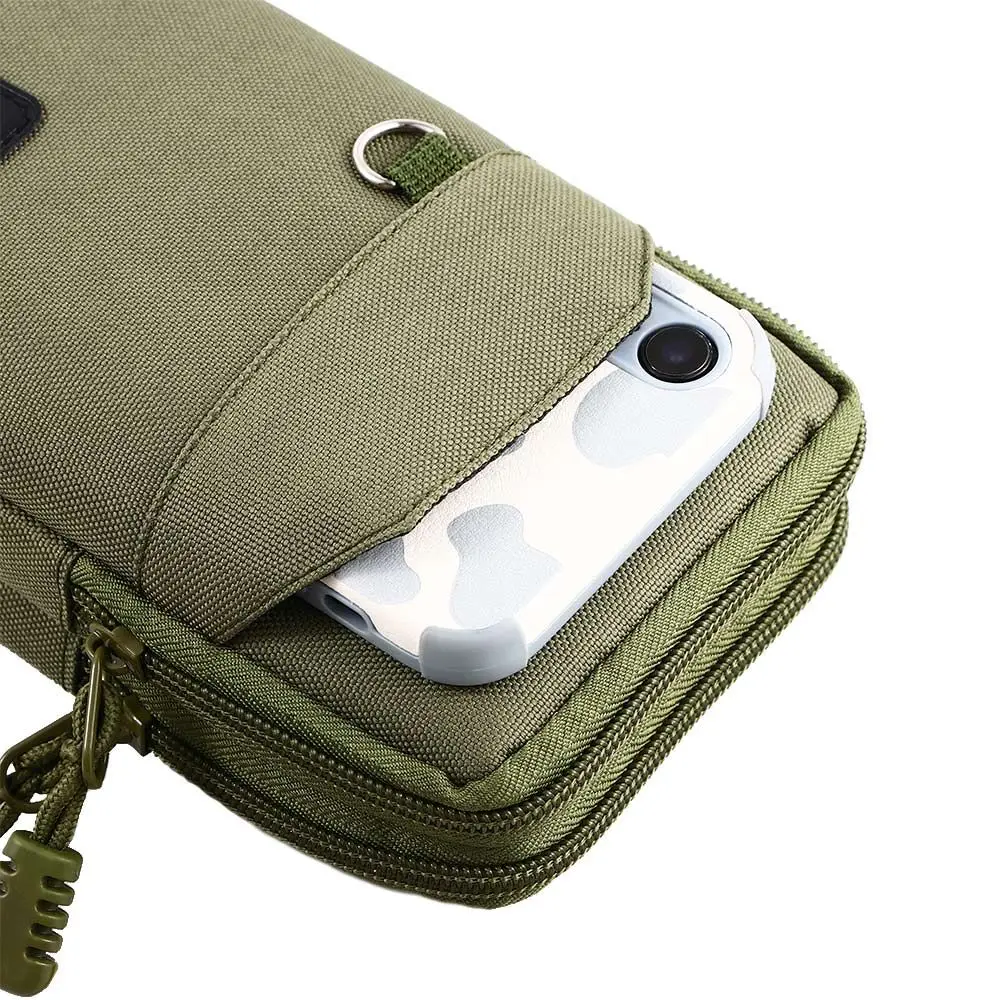 Manténgase organizado con esta bolsa de teléfono compacta