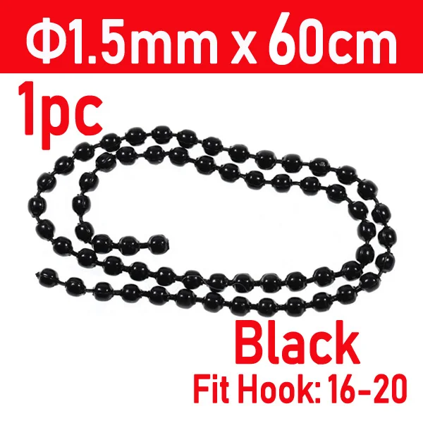 1pc Black 1l5mm