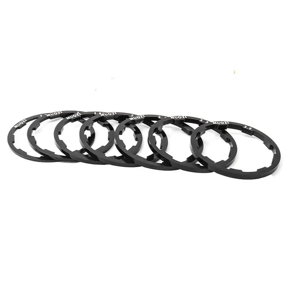 Accesorios para bicicleta, junta de arandela, espaciadores de soporte inferior para bicicleta de montaña, arandela de buje, junta de Cassette de volante, arandela de buje libre para bicicleta - imagen 3