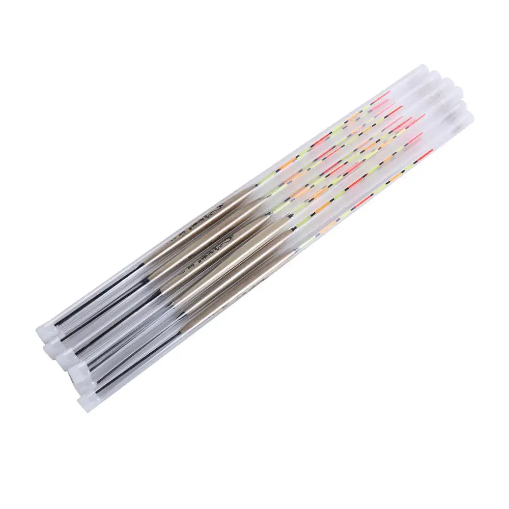 Flotador de pesca con tubo, Bobbers flotantes de hielo, flotadores de agua poco profundos, flotador Vertical, Balsa, Peche, flotadores de pesca de madera - imagen 3