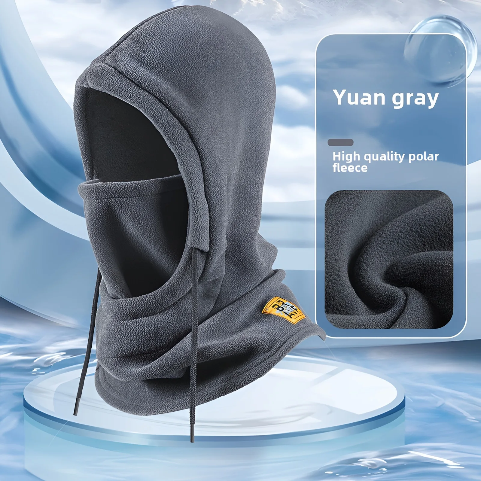 Gorro cálido para exteriores, gorro de terciopelo a prueba de viento para invierno, ciclismo, esquí, pesca, montar, para hombres y mujeres, gorro Polar cálido y grueso