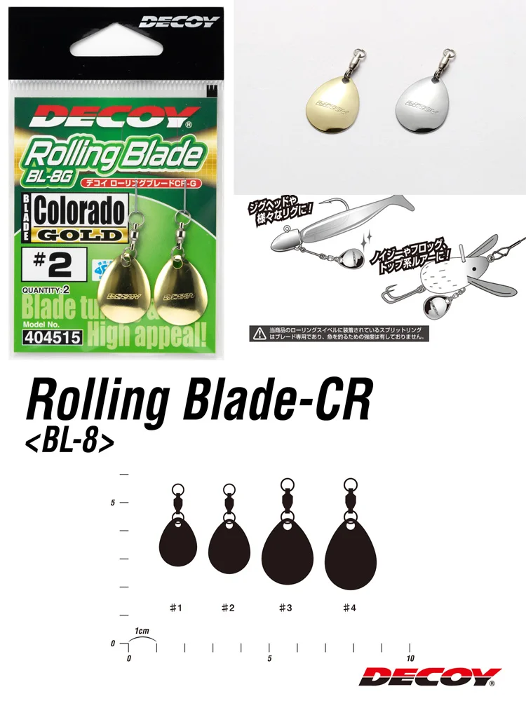 Shengyi Luya señuelo importado de Japón, accesorios giratorios, lentejuelas debajo del cebo blando giratorio, instalación y reemplazo - imagen 3