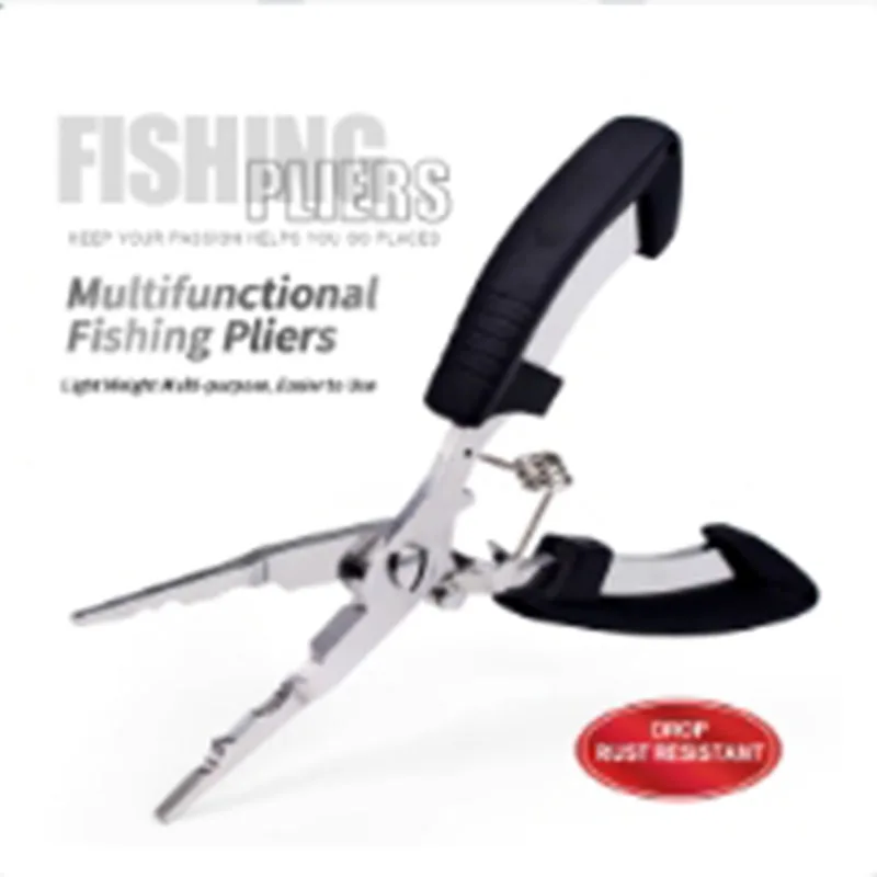 Pinza de Pesca Profesional Portátil, Agarrador de Labios de Peces, Alicates Plegables, Equipo de Pesca Kt con Atrapapeces - imagen 4