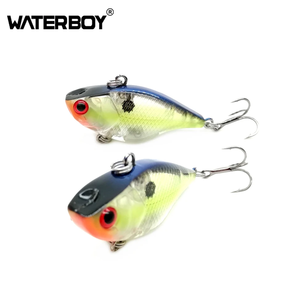 WATERBOY-señuelo de pesca, 1 piezas, 4cm, 4,6g, Mini VIB, Rattlin, cebo duro Vib, Wobbler, Crankbait, Isca, perca Artificial - imagen 2
