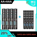16PCS AA  16PCS AAA