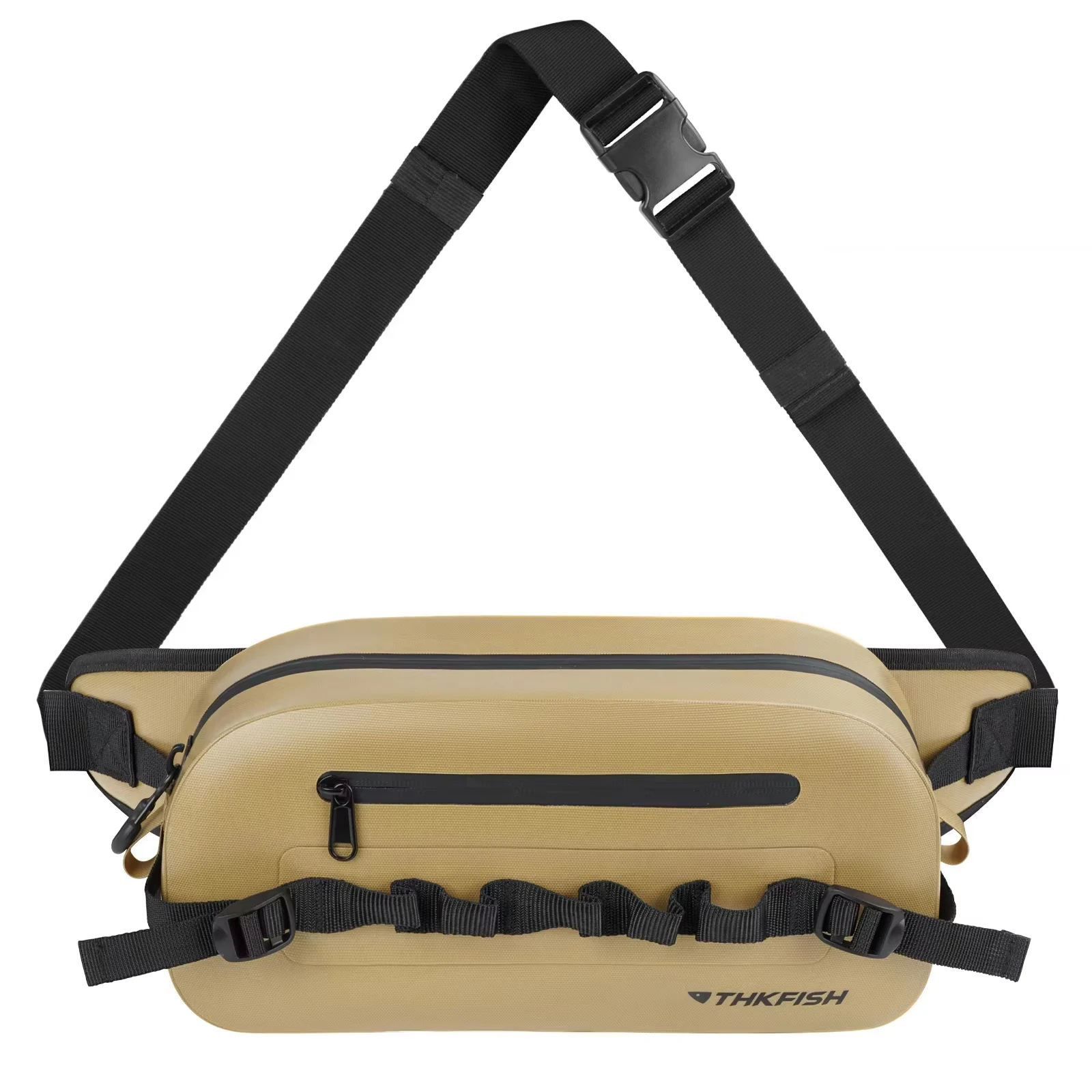 Brown waist bag