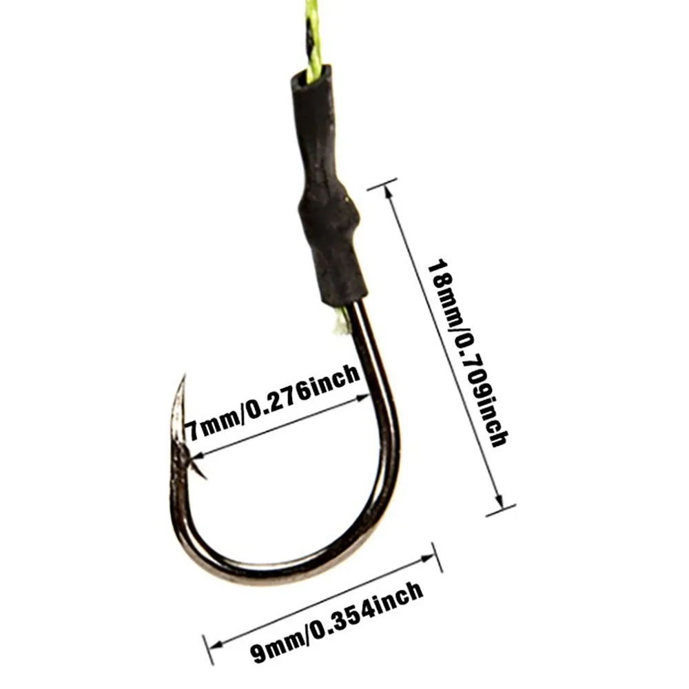 Alimentador de pesca de carpa, cebos, equipo de jaula, alimentador de peces de resorte con soporte, métodos en línea, aparejos de anzuelo, juego de pesas de plomo - imagen 5