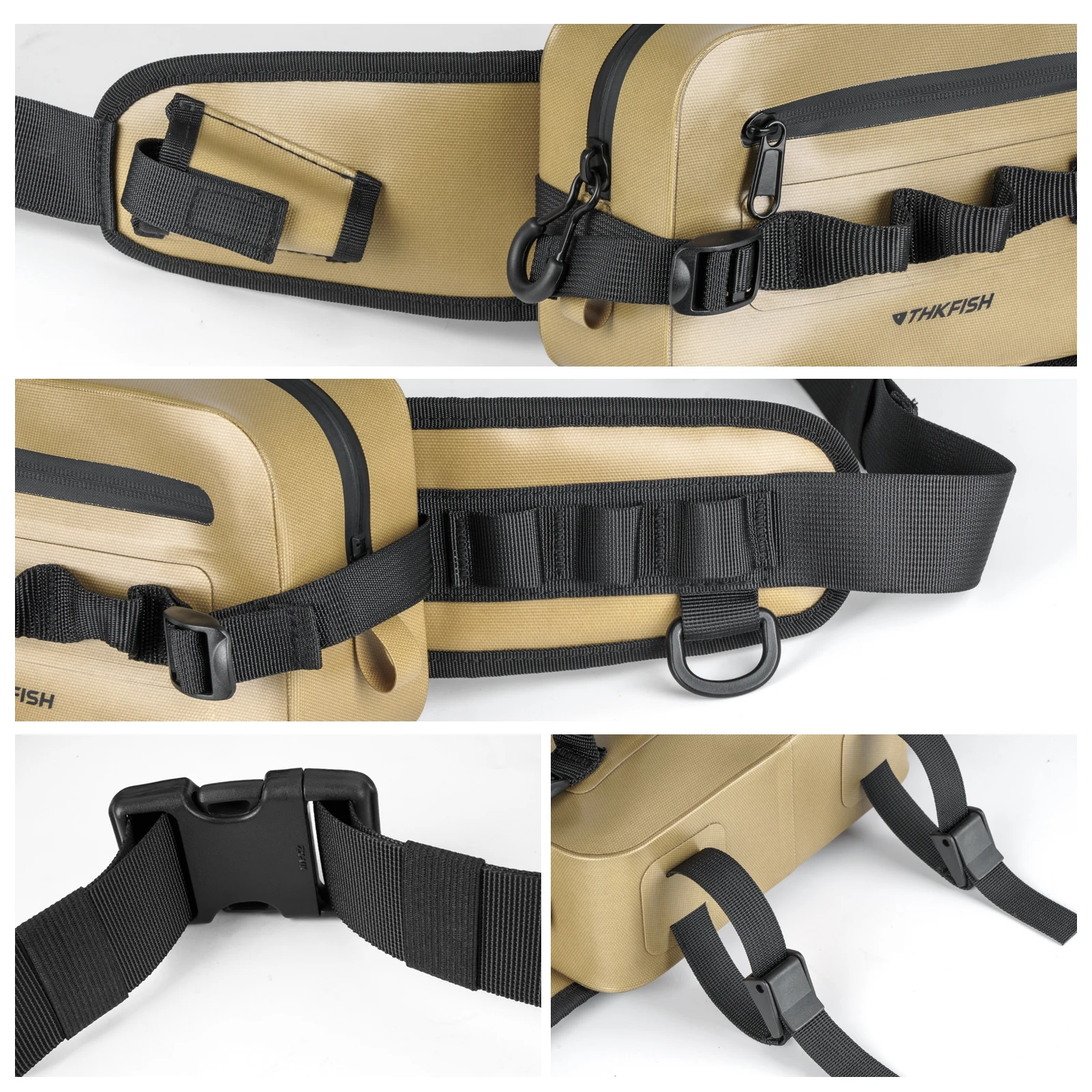 THKFISH Bolsa de pesca impermeable – Riñonera multifunción - imagen 5