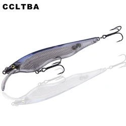 CCLTBA Minnow – Wobbler flotante 11cm para lubina y perca