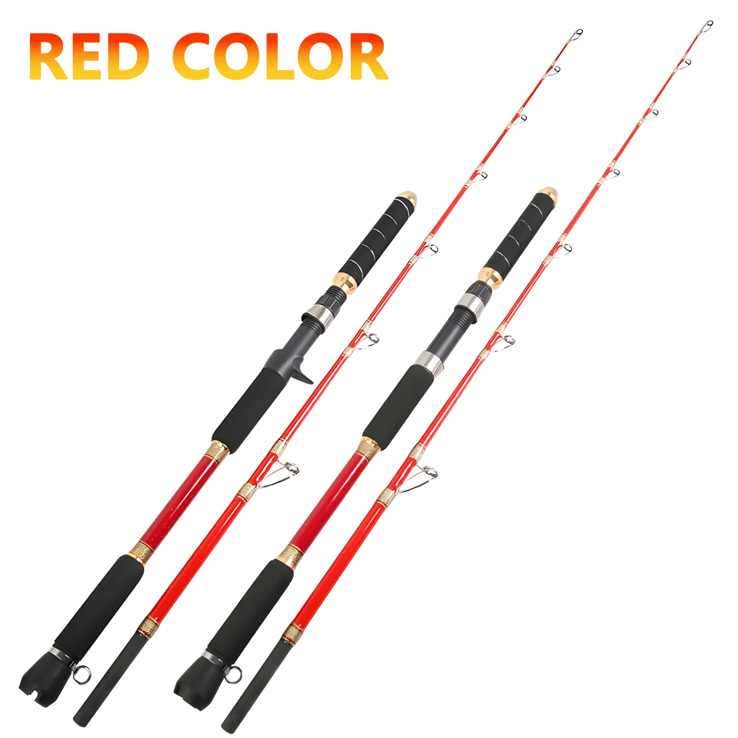 Increíble barco de mar, aparejos de caña de pescar de Jigging lento, caña de lanzamiento giratoria de peces de agua salada, caña de pescar profesional en el océano con señuelo de 800g - imagen 3