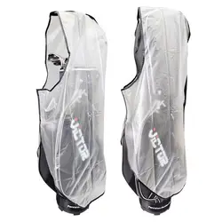 Bolsa de golf impermeable - Funda PVC transparente con cremallera