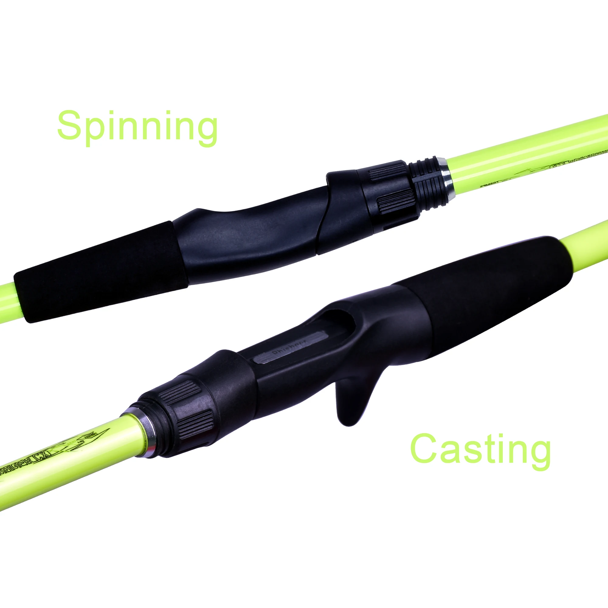 BIUTIFU-cañas de pescar de carbono, caña de pescar giratoria de 5-30g, ultraligera, Phishger, Baitcasting, trucha - imagen 4