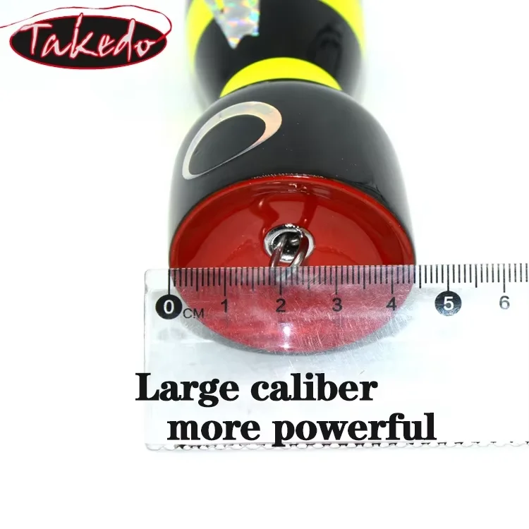 TAKEDO 175MM 120G Topwater Swimbait Popper señuelo de pesca cebo flotante Wobbler señuelo de pesca cebo Artificial de madera para atún Pike - imagen 2