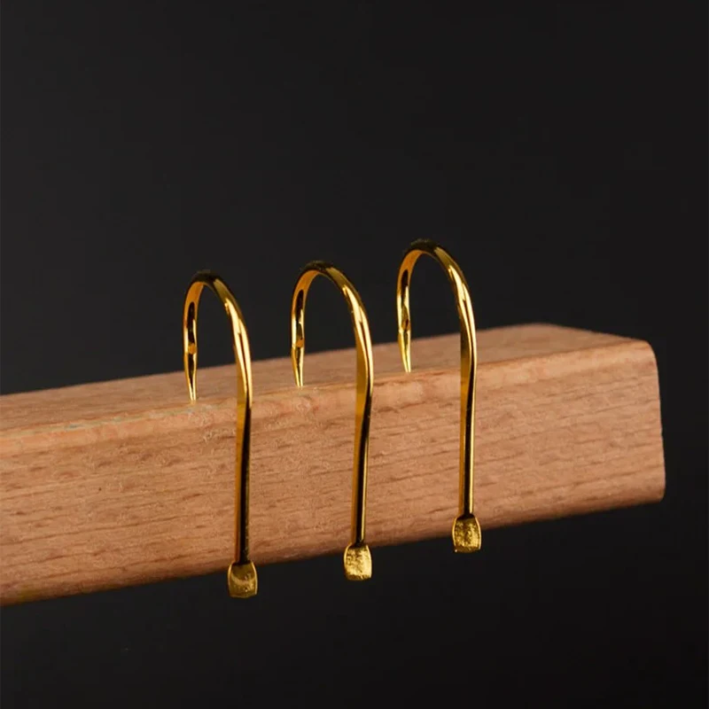 1000 Uds. Anzuelo de Pesca de Color dorado fuerte, anzuelo de púas para carpa de agua salada, accesorios de Pesca frescos, venta al por mayor - imagen 5